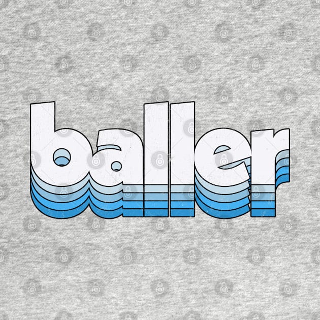 Baller / Retro Typography Design by DankFutura